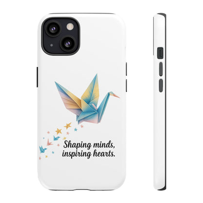 Phone Case: Inspirational Origami Crane Design, Unique Cell Cover, Motivational Gift, Custom Phone Protector, Perfect for Students & [...]