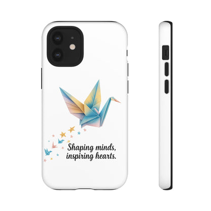 Phone Case: Inspirational Origami Crane Design, Unique Cell Cover, Motivational Gift, Custom Phone Protector, Perfect for Students & [...]
