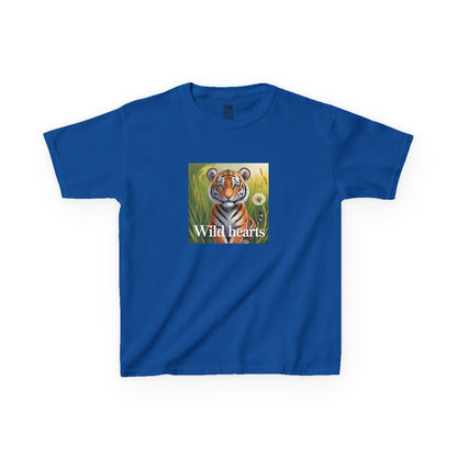 Wild Hearts Kids Tee - Fun Cotton Shirt for Young Adventurers, Birthday Gift, Animal Lover Apparel, Everyday Wear