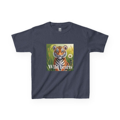 Wild Hearts Kids Tee - Fun Cotton Shirt for Young Adventurers, Birthday Gift, Animal Lover Apparel, Everyday Wear
