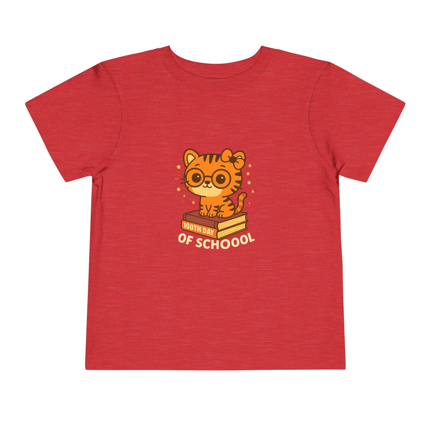 100th Day of School Tiger Spirit Tee – Cute Back-to-School Pride Shirt for Kids