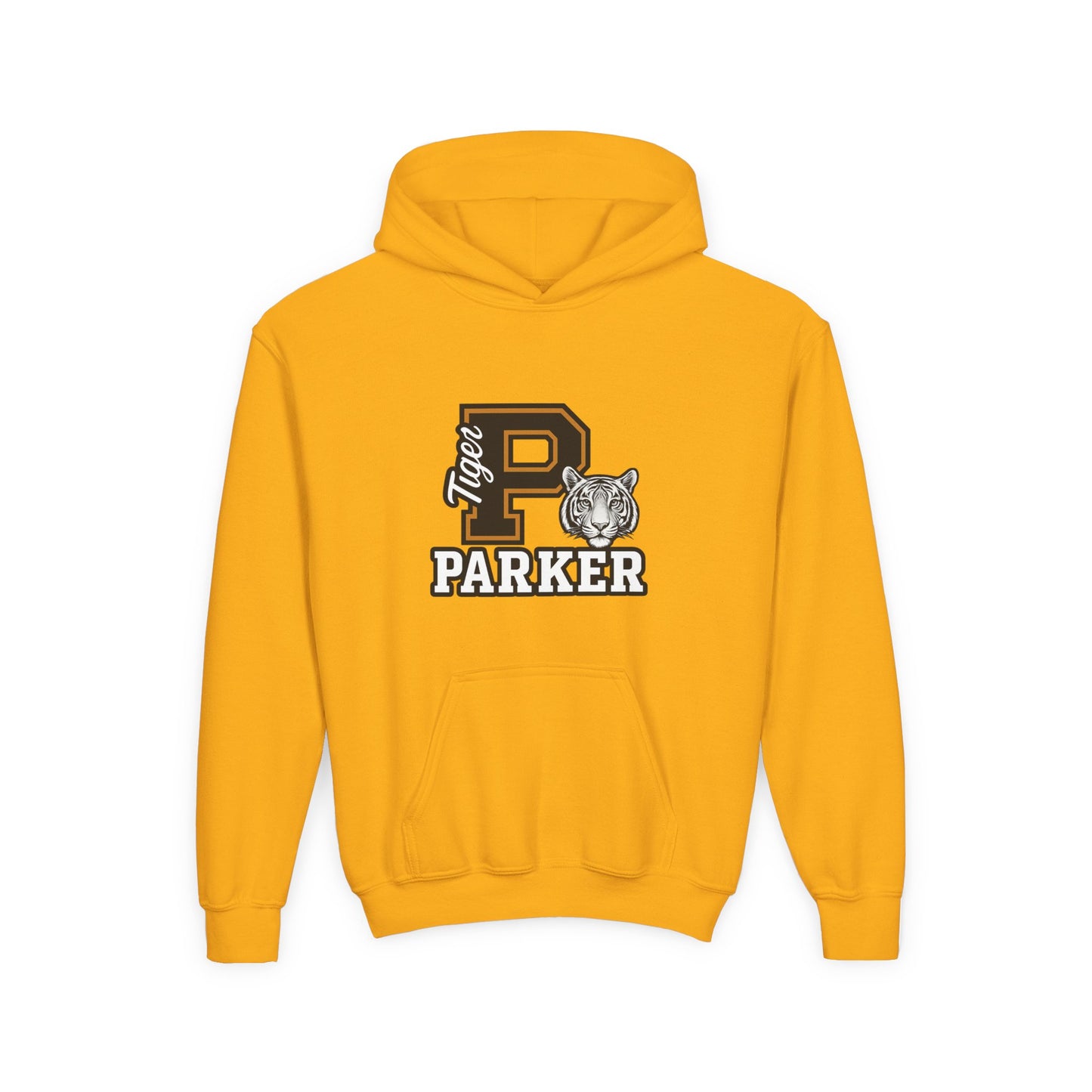 Personalized Youth Tiger Hoodie,Sweatshirt for Kids, Perfect Gift for Birthdays, Sports Events, and Back-to-School