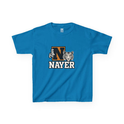 Custom Kids Tiger Graphic Tee, Varsity Style T-Shirt, Fun Kids Apparel, Birthday Gift, School Spirit Shirt, Casual Everyday Wear