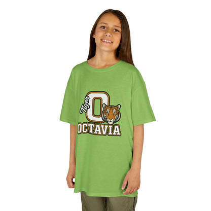Personalized Tiger Mascot T-Shirt – Custom Name Varsity Style School Spirit Tee, Sports Team Pride Shirt, Gift for Kids & Adults