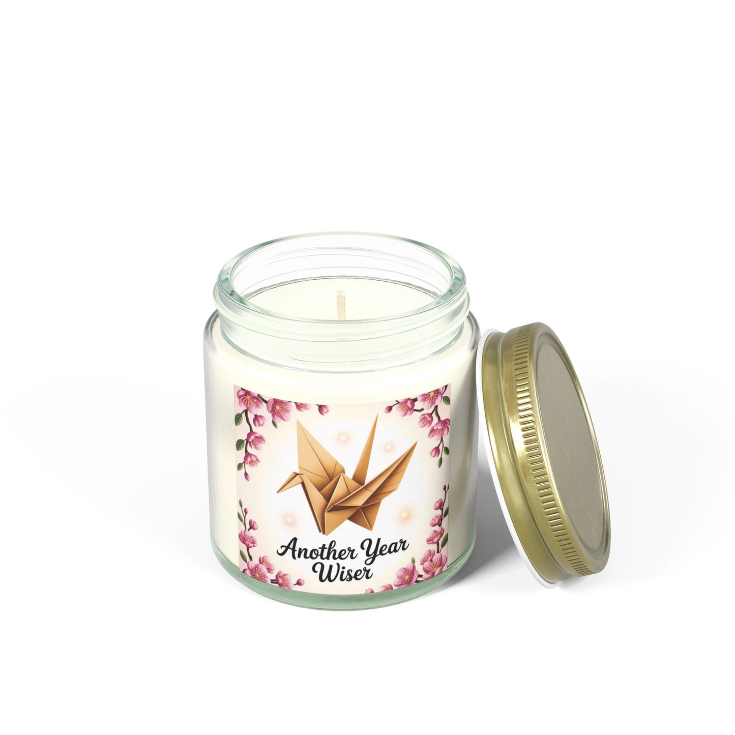 Scented Candle - Another Year Wiser, Custom Birthday Gift, Relaxing Aromatherapy, Home Decor, Unique Candle Favor