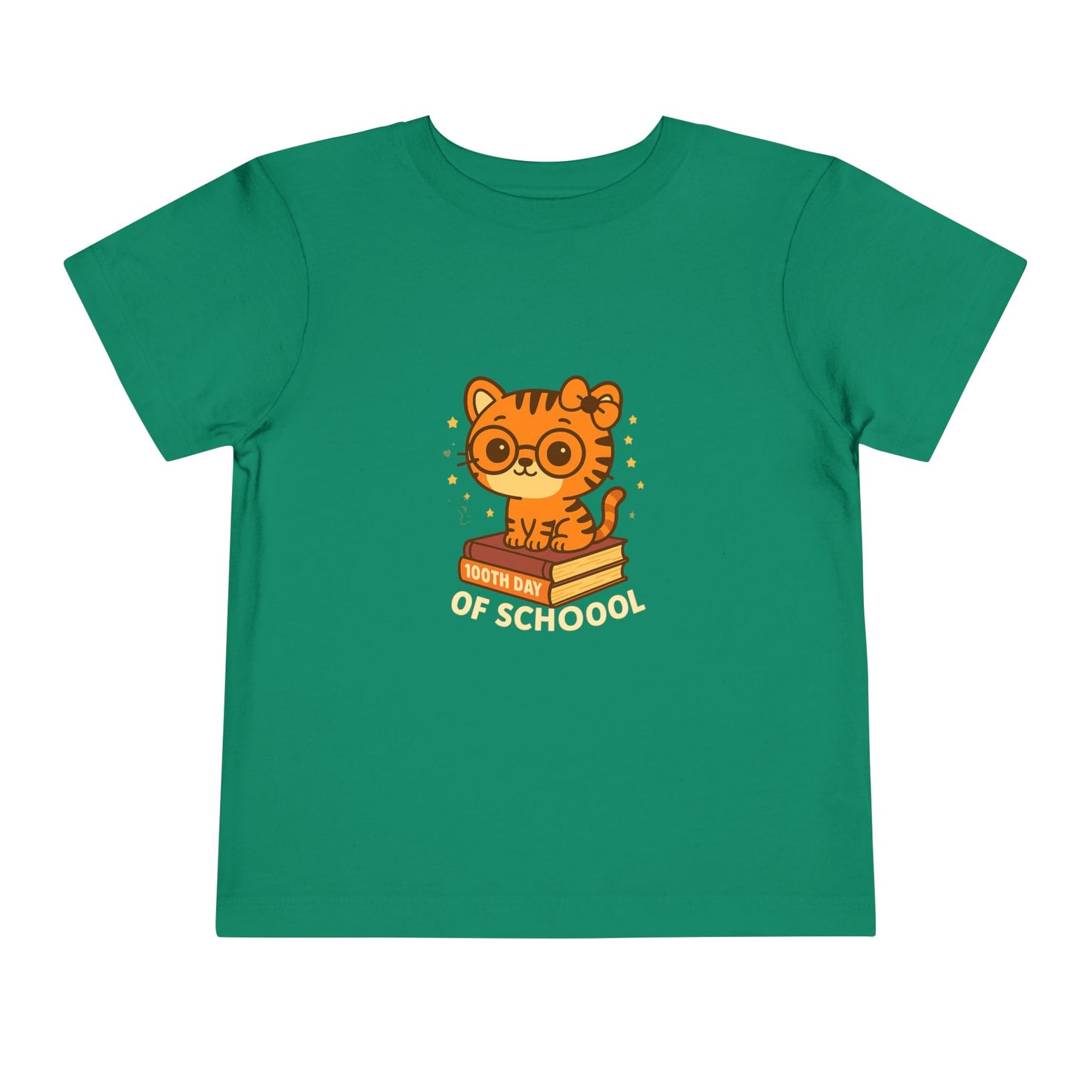 100th Day of School Tiger Spirit Tee – Cute Back-to-School Pride Shirt for Kids