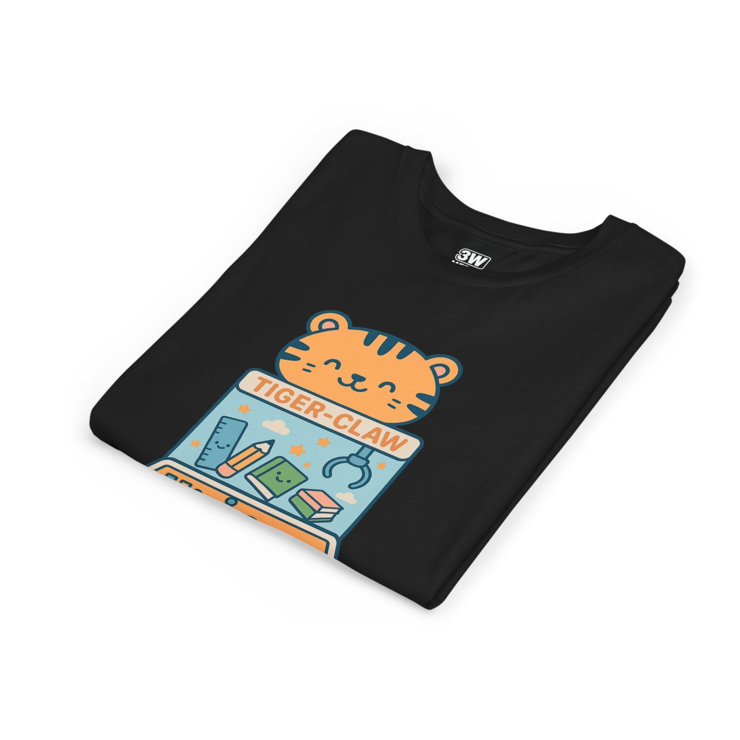 Cute Tiger-Claw Youth Tee - Fun Graphic T-Shirt for Kids, Playful Outfit, Birthday Gift, Animal Lover Shirt, Colorful Kids Apparel