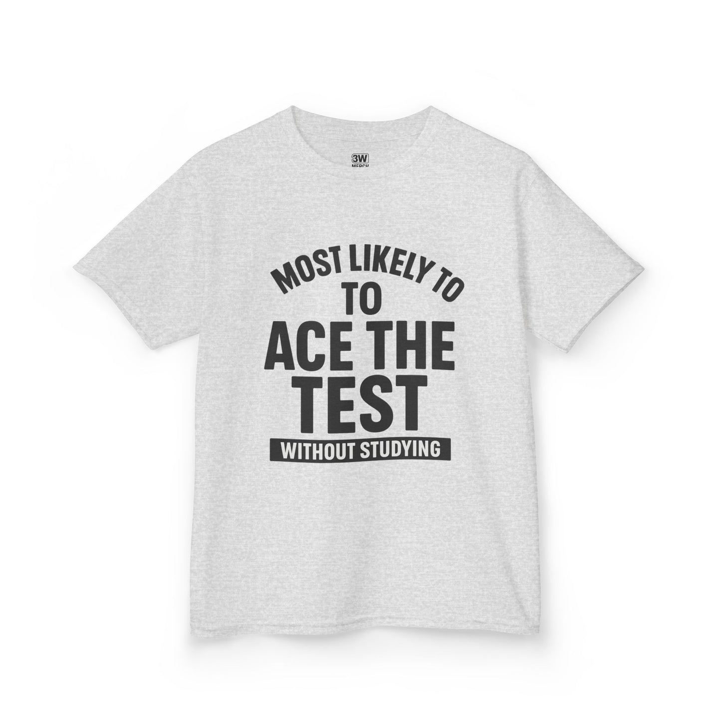 Most Likely to Ace the Test Kids Tee, Motivational Kids Shirt, Back to School Gift, Funny Teacher Gift, Classroom Humor T-Shirt