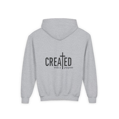 Youth Hooded Sweatshirt - Inspired by Waves, Created with a Purpose, Great for Everyday Wear, Gifts for Teens, Casual and [...]