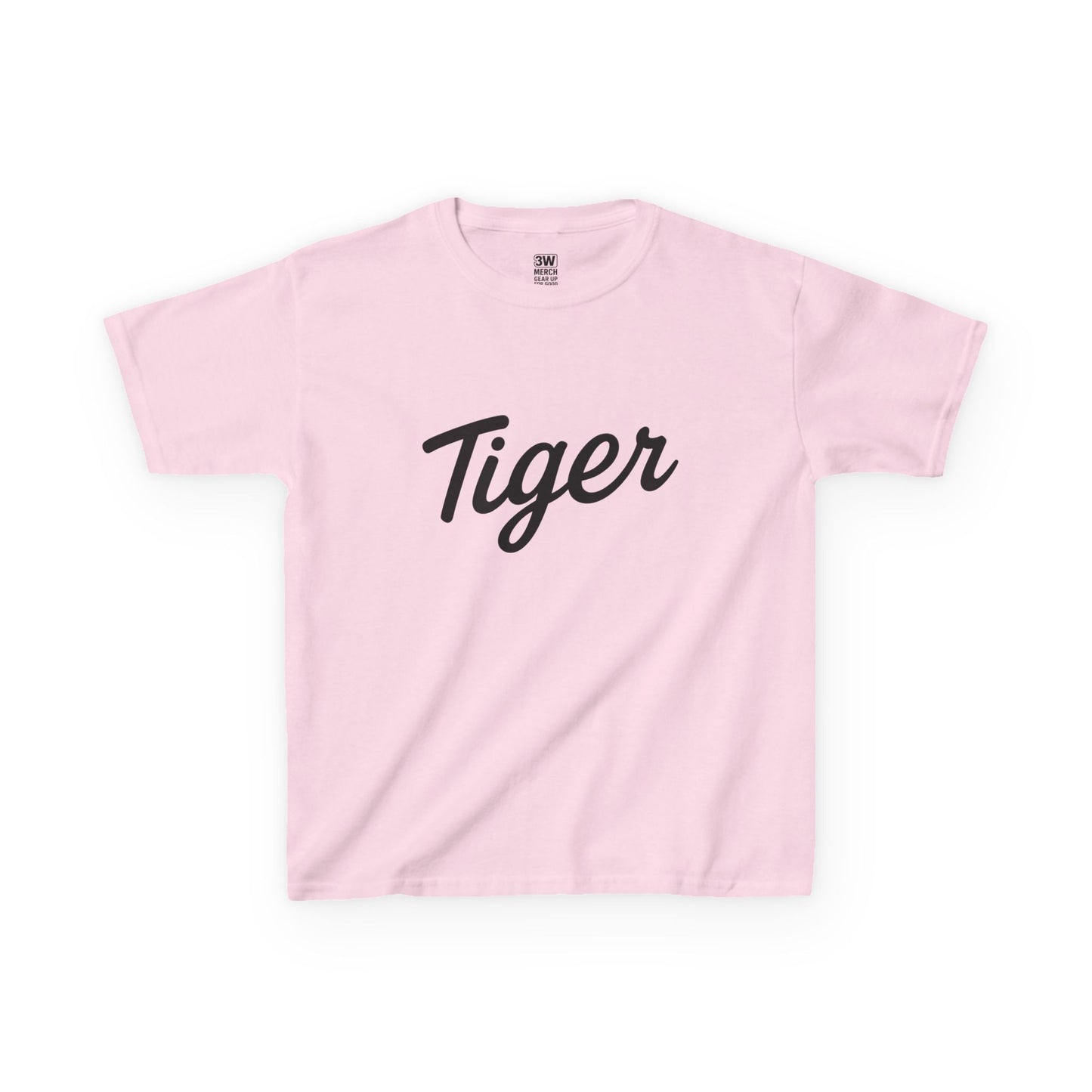Tiger Kids Heavy Cotton Tee - Fun Kids T-Shirt, Birthday Gift, Animal Lover Apparel, Everyday Wear, Nature Enthusiast Shirt