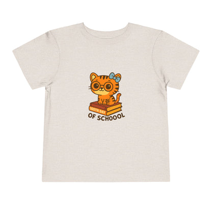 100th Day of School Tiger Spirit Tee – Cute Back-to-School Pride Shirt for Kids