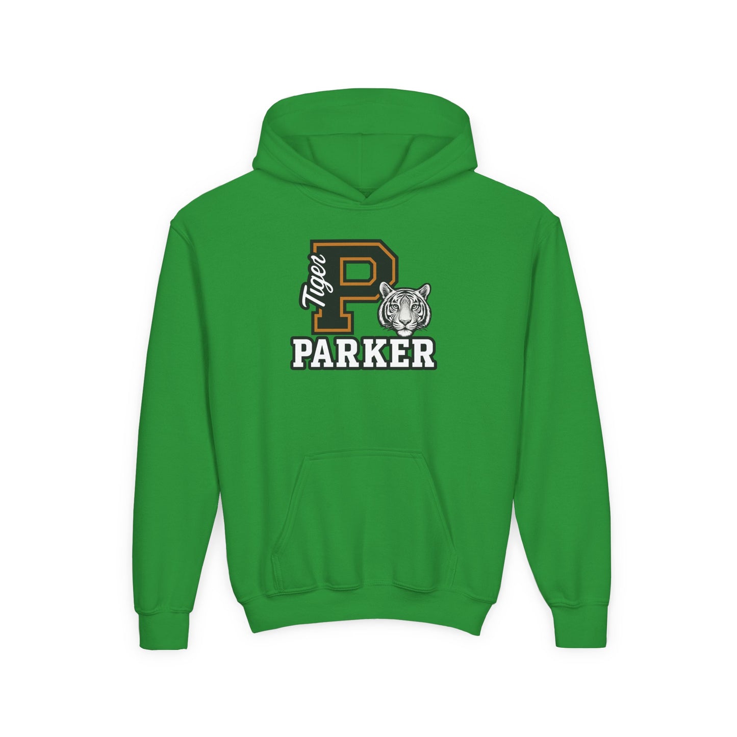 Personalized Youth Tiger Hoodie,Sweatshirt for Kids, Perfect Gift for Birthdays, Sports Events, and Back-to-School