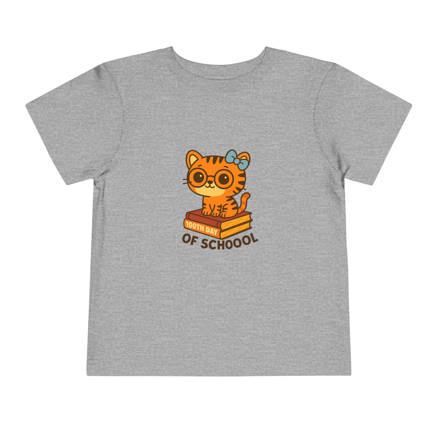 100th Day of School Tiger Spirit Tee – Cute Back-to-School Pride Shirt for Kids