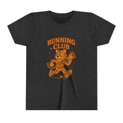 Youth Running Club Tee, Sporty Kids T-Shirt, Activewear for Boys & Girls, Perfect Gift for Young Athletes, Cute Running Shirt