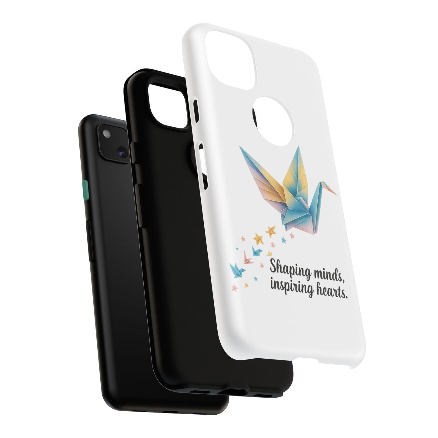 Phone Case: Inspirational Origami Crane Design, Unique Cell Cover, Motivational Gift, Custom Phone Protector, Perfect for Students & [...]