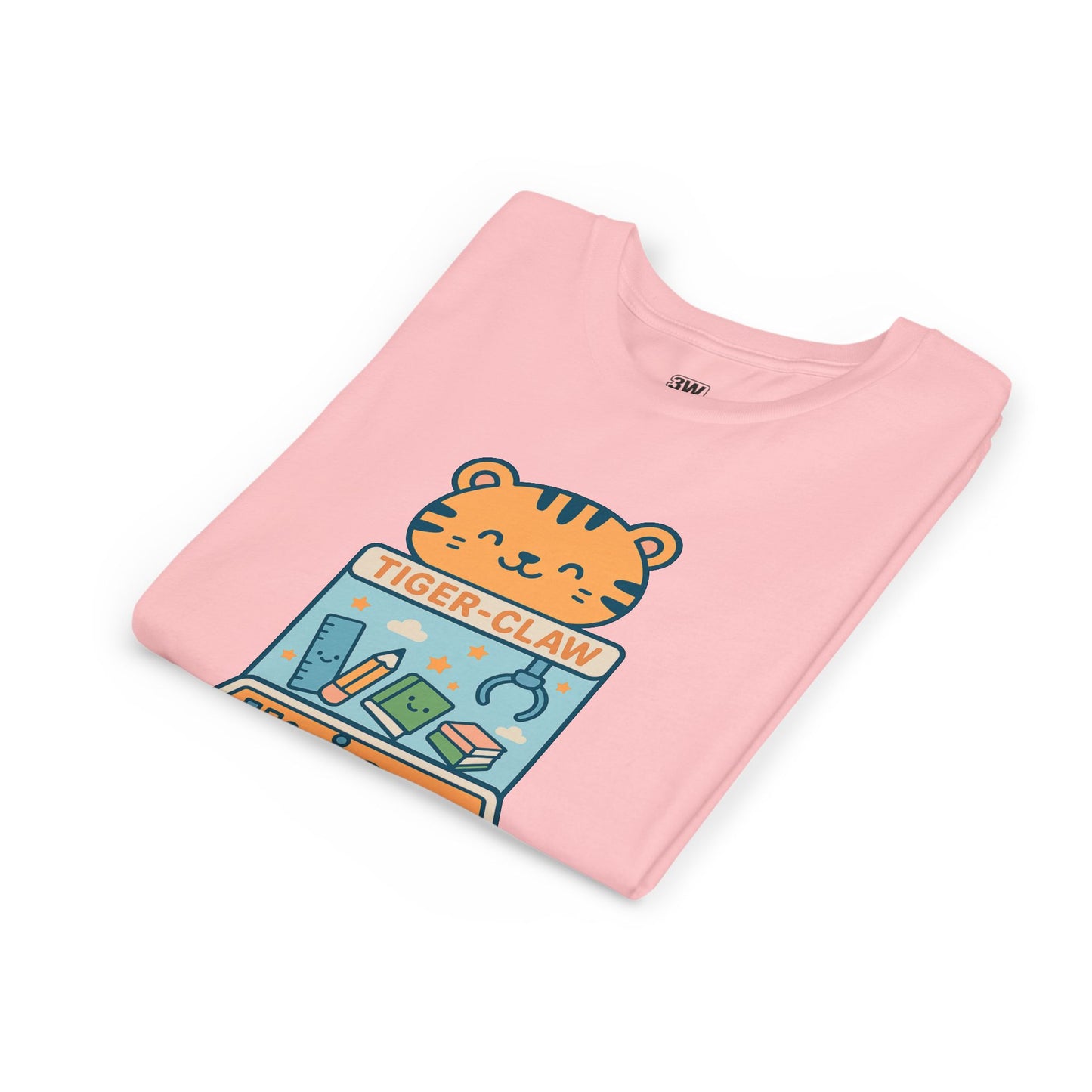 Cute Tiger-Claw Youth Tee - Fun Graphic T-Shirt for Kids, Playful Outfit, Birthday Gift, Animal Lover Shirt, Colorful Kids Apparel