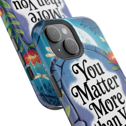 Impact-Resistant Phone Case - Encouragement Gift, Motivational Design, Phone Accessory, Self-Love Reminder, Holiday Gift