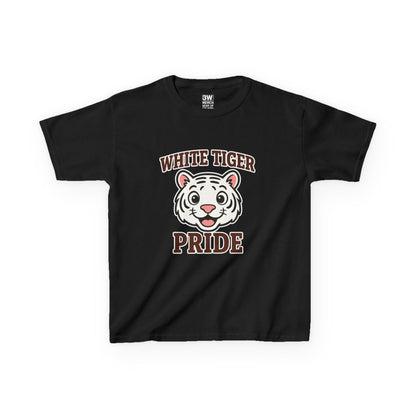 White Tiger Pride T-Shirt - Kids Softstyle Tee