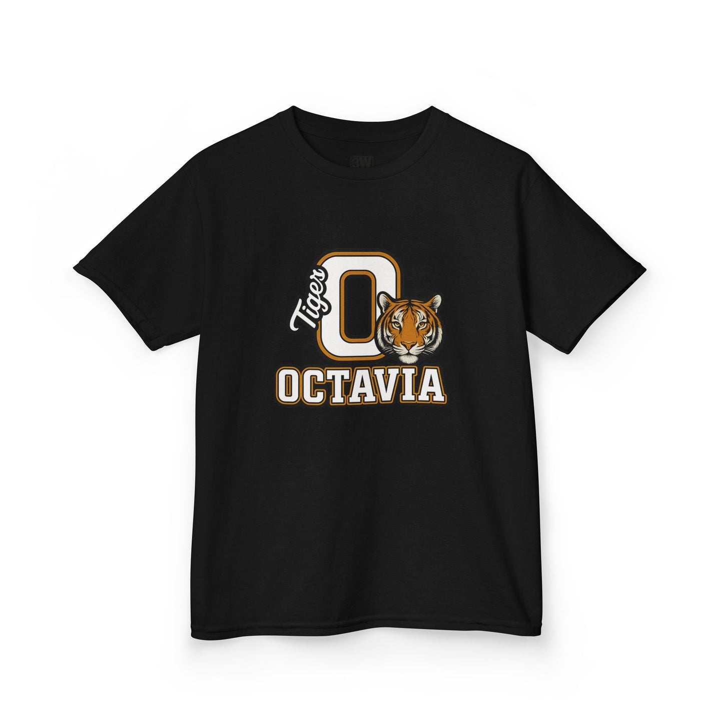Personalized Tiger Mascot T-Shirt – Custom Name Varsity Style School Spirit Tee, Sports Team Pride Shirt, Gift for Kids & Adults