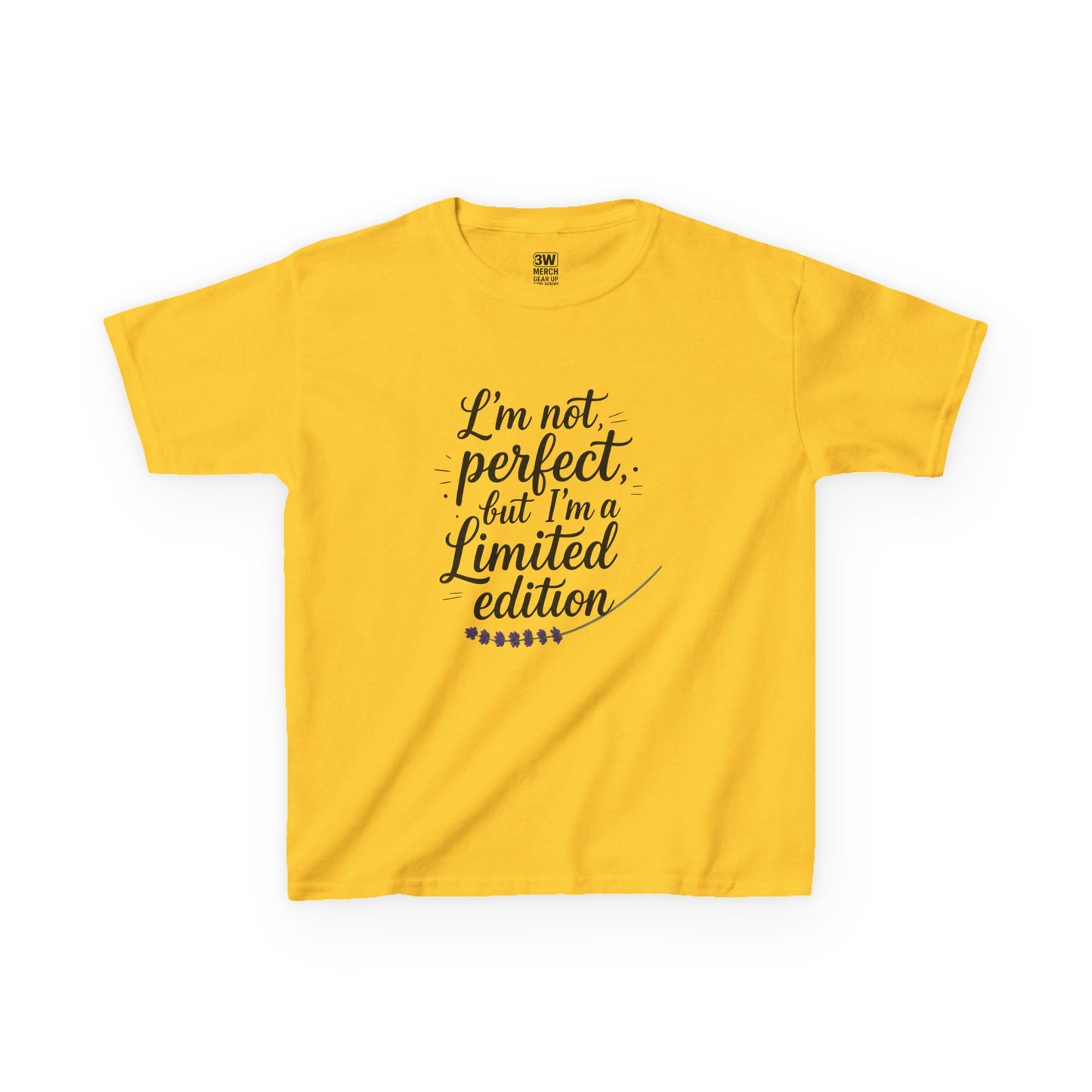 Limited Edition Kids Tee - I'm Not Perfect, Kids T-Shirt, Birthday Gift, Unique Gift for Kids, Fun Casual Wear, Limited Edition T-Shirt