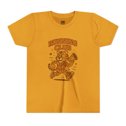 Youth Running Club Tee, Sporty Kids T-Shirt, Activewear for Boys & Girls, Perfect Gift for Young Athletes, Cute Running Shirt