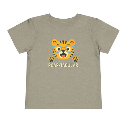 Roar-tacular Toddler Tee, Cute Kids T-Shirt, Animal Lover Gift, Fun Summer Apparel, Birthday Outfit, Playful Casual Wear