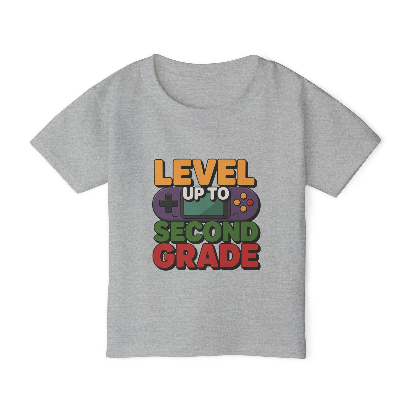 Second Grade Gamer Toddler T-Shirt - Fun Back-to-School, Kids' Tee, Video Game Shirt, Birthday Gift, Milestone Celebration