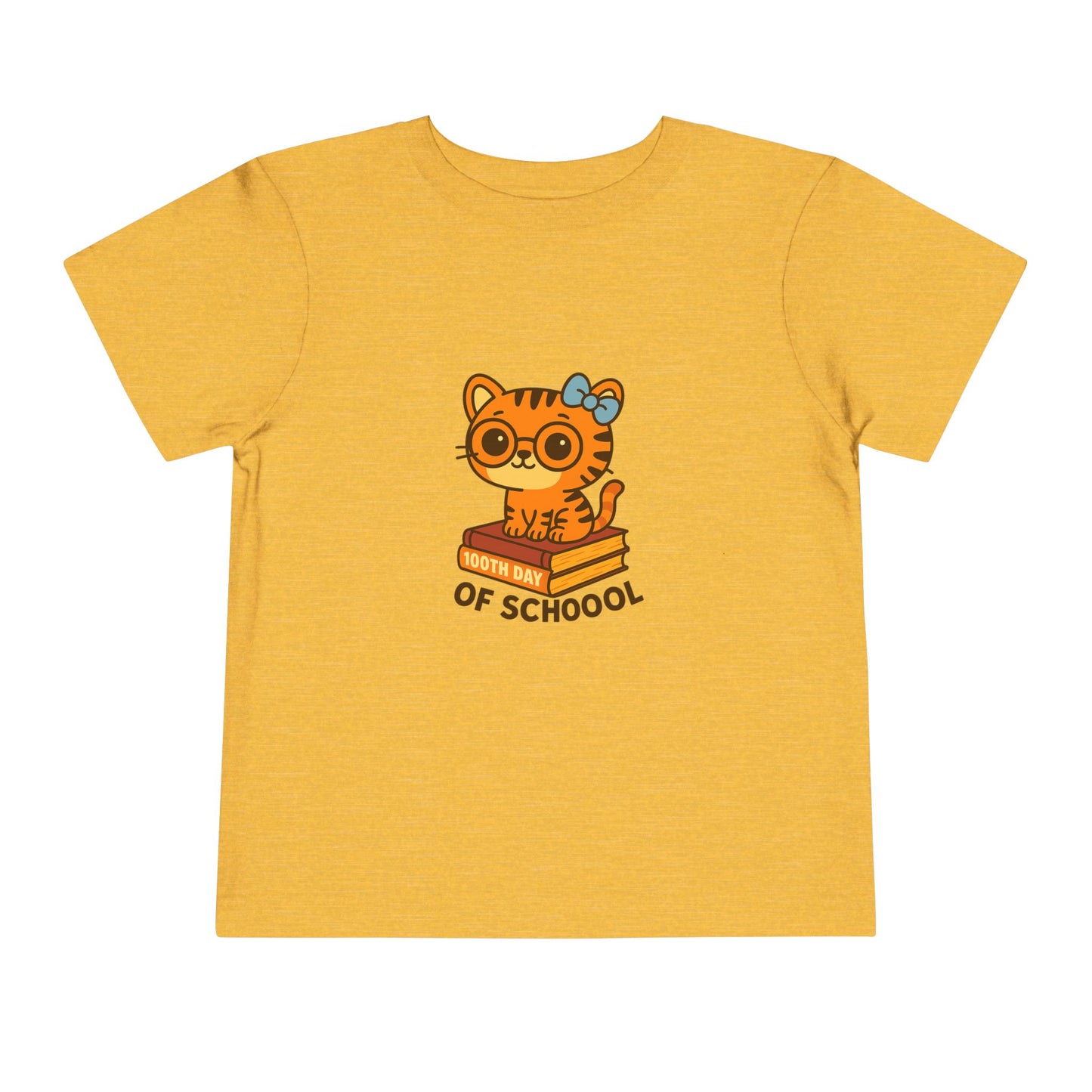 100th Day of School Tiger Spirit Tee – Cute Back-to-School Pride Shirt for Kids
