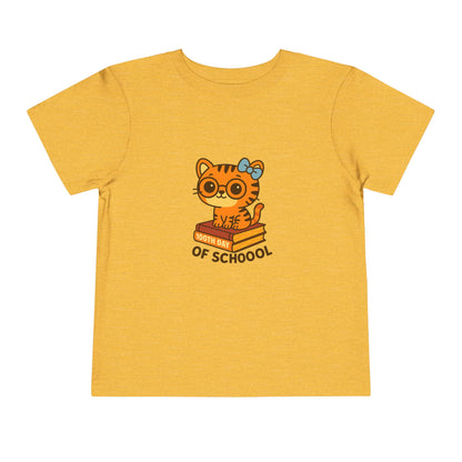 100th Day of School Tiger Spirit Tee – Cute Back-to-School Pride Shirt for Kids