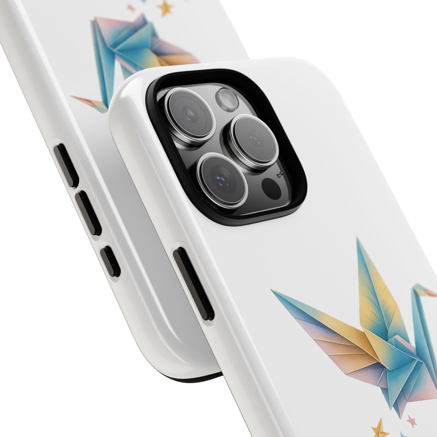 Phone Case: Inspirational Origami Crane Design, Unique Cell Cover, Motivational Gift, Custom Phone Protector, Perfect for Students & [...]