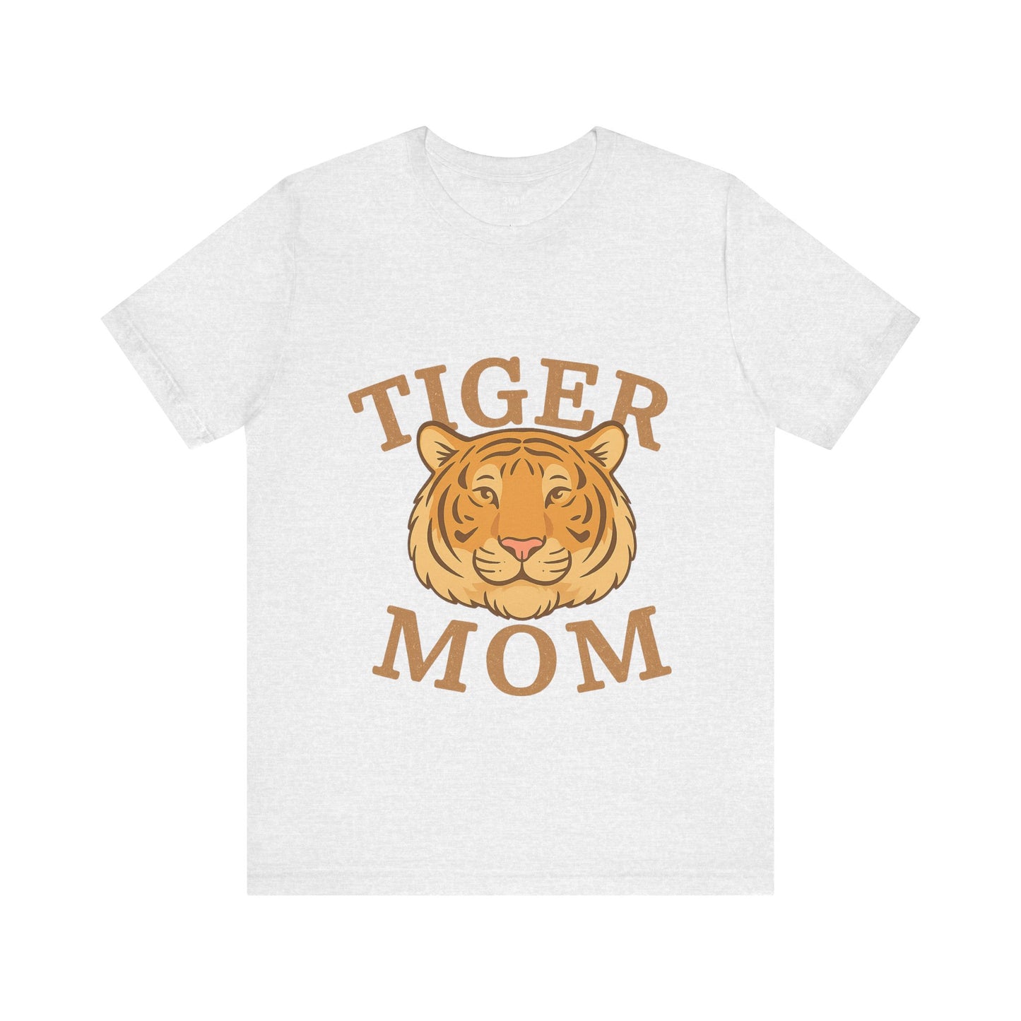 Tiger Mom Short Sleeve Tee, Unisex T-Shirt for Moms, Gift for Mother's Day, Casual Wear, Trendy Animal Tee
