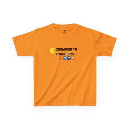 Pac-Man Jog-A-Thon T-Shirt | “Chomping to the Finish Line” Retro Game Tee | School Spirit Shirt | Custom Team & Class Shirt | Fun Run Fundraiser Shirt
