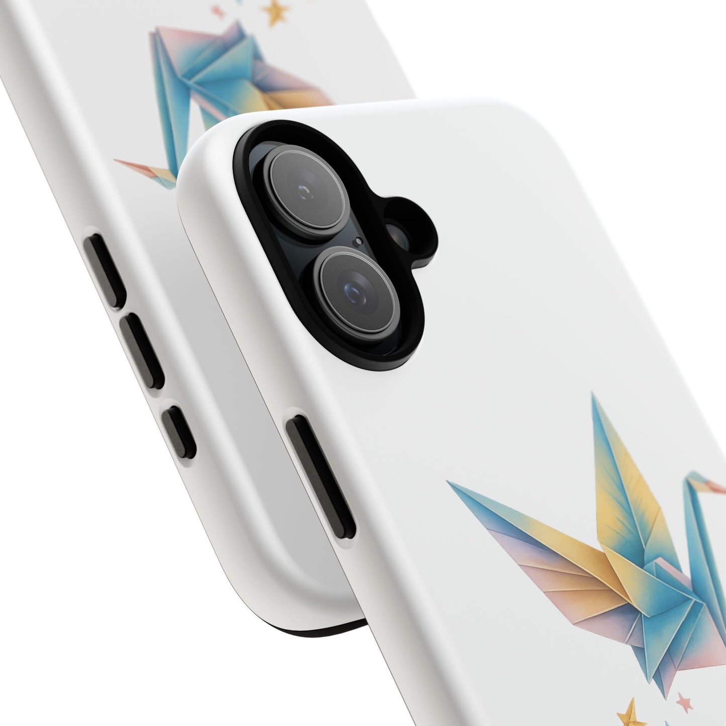 Phone Case: Inspirational Origami Crane Design, Unique Cell Cover, Motivational Gift, Custom Phone Protector, Perfect for Students & [...]