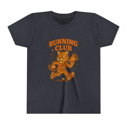 Youth Running Club Tee, Sporty Kids T-Shirt, Activewear for Boys & Girls, Perfect Gift for Young Athletes, Cute Running Shirt