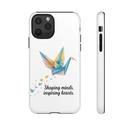 Phone Case: Inspirational Origami Crane Design, Unique Cell Cover, Motivational Gift, Custom Phone Protector, Perfect for Students & [...]