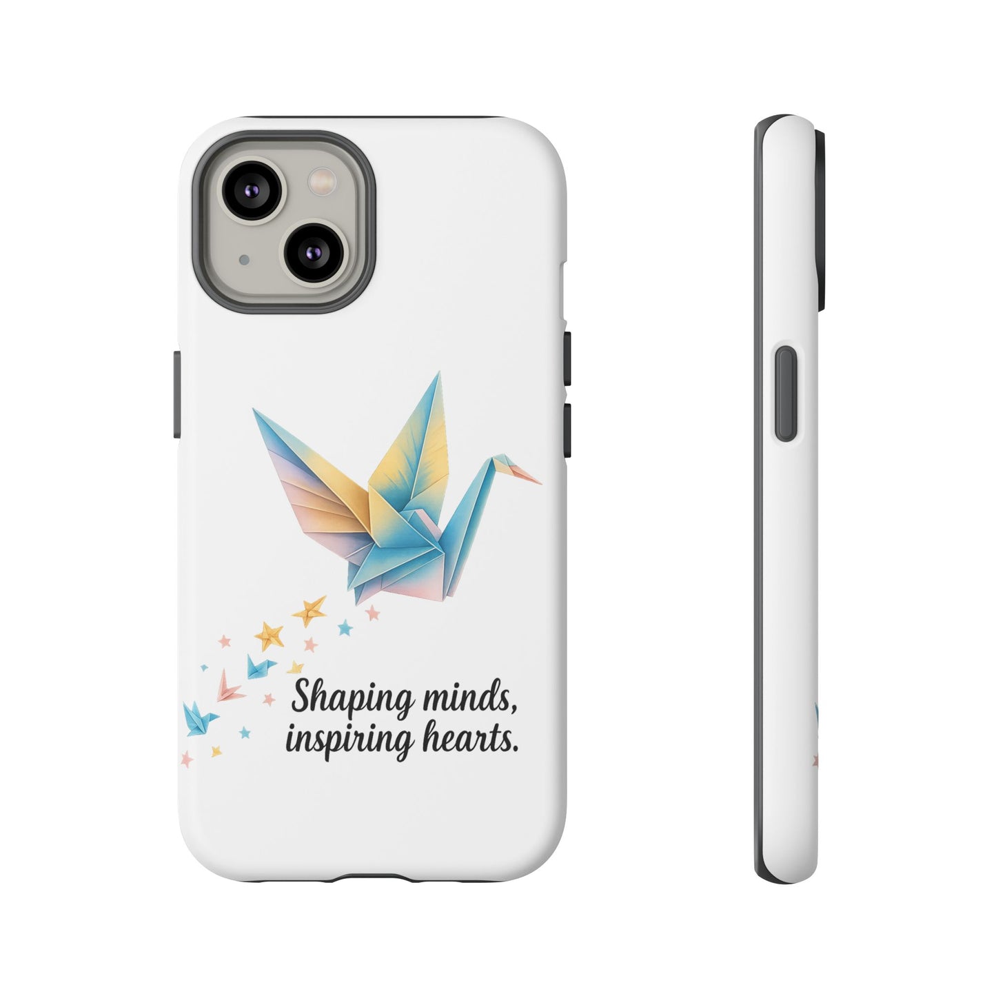 Phone Case: Inspirational Origami Crane Design, Unique Cell Cover, Motivational Gift, Custom Phone Protector, Perfect for Students & [...]