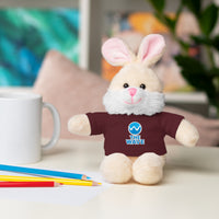 Adorable Personalized Stuffed Animals with Tee | Gifts for Kids, Soft Toys, Baby Shower, Birthday, Custom Gifts