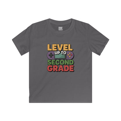 Kids Video Game Tee, Fun Gift for Boys and Girls, Great for Back to School or Birthdays, Cute Level Up Shirt, Video Game Humor Shirt