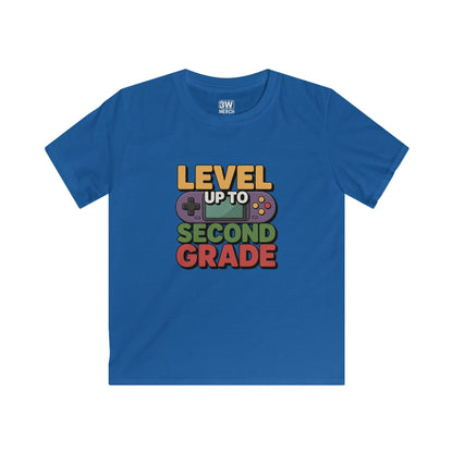 Kids Video Game Tee, Fun Gift for Boys and Girls, Great for Back to School or Birthdays, Cute Level Up Shirt, Video Game Humor Shirt
