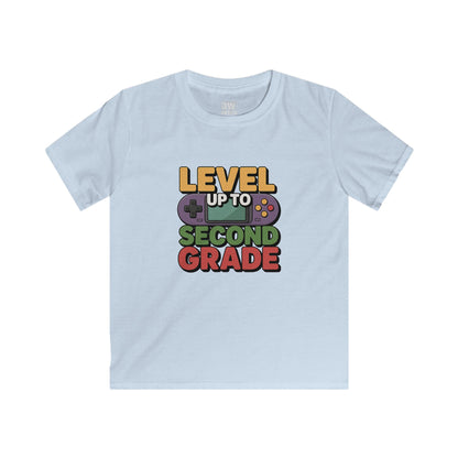 Kids Video Game Tee, Fun Gift for Boys and Girls, Great for Back to School or Birthdays, Cute Level Up Shirt, Video Game Humor Shirt