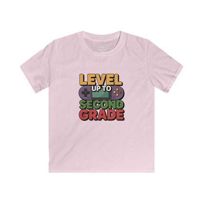 Kids Video Game Tee, Fun Gift for Boys and Girls, Great for Back to School or Birthdays, Cute Level Up Shirt, Video Game Humor Shirt
