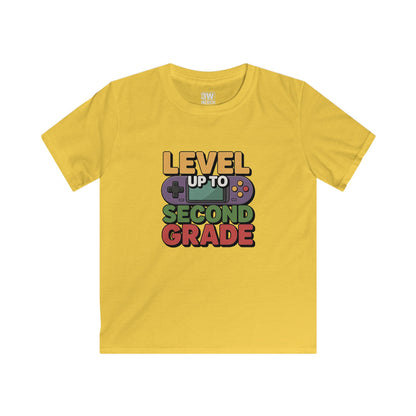 Kids Video Game Tee, Fun Gift for Boys and Girls, Great for Back to School or Birthdays, Cute Level Up Shirt, Video Game Humor Shirt