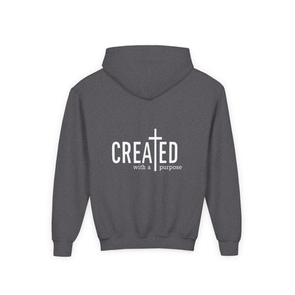 Youth Hooded Sweatshirt - Inspired by Waves, Created with a Purpose, Great for Everyday Wear, Gifts for Teens, Casual and [...]