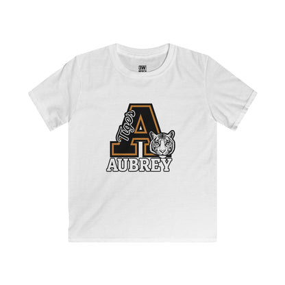 Kids Tee - Personalized Custom Tigers School Mascot Spirit Soft Style Tee for Back to School