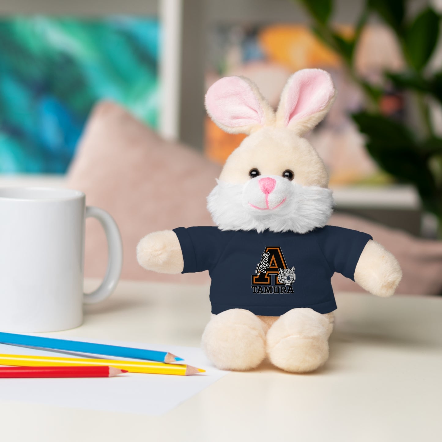 Adorable Personalized Stuffed Animals with Tee | Gifts for Kids, Soft Toys, Baby Shower, Birthday, Custom Gifts