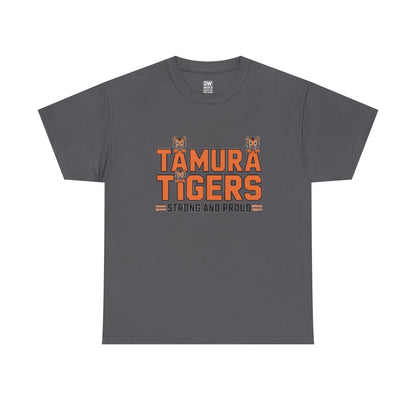 Adult Tiger Print Unisex Tee - Tamura Tigers Design