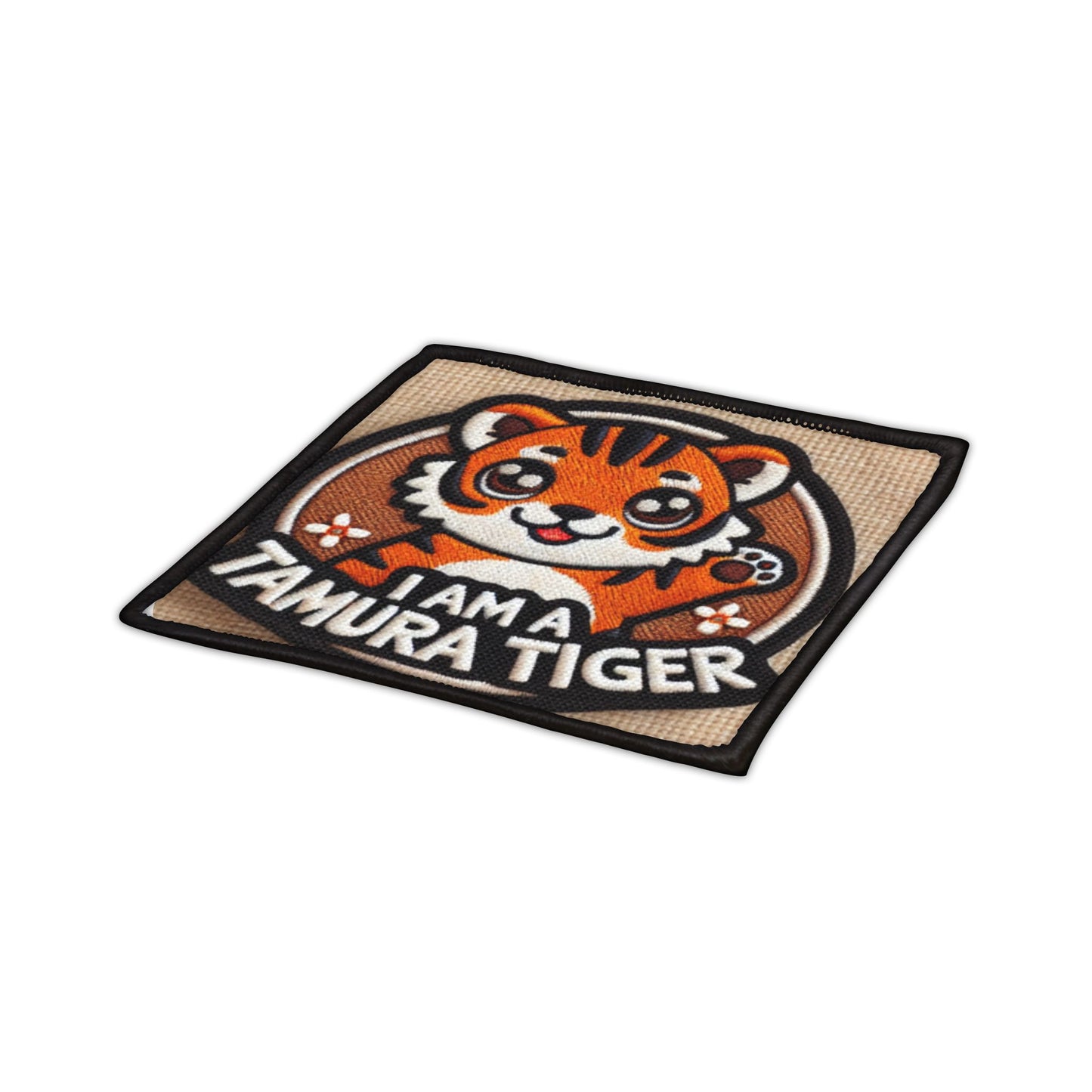 Cute Tiger Iron-On Patches, Fun Embroidered Patch for Jackets, DIY Crafts, Kids Gift, Tiger Patch, Fashion Accessories