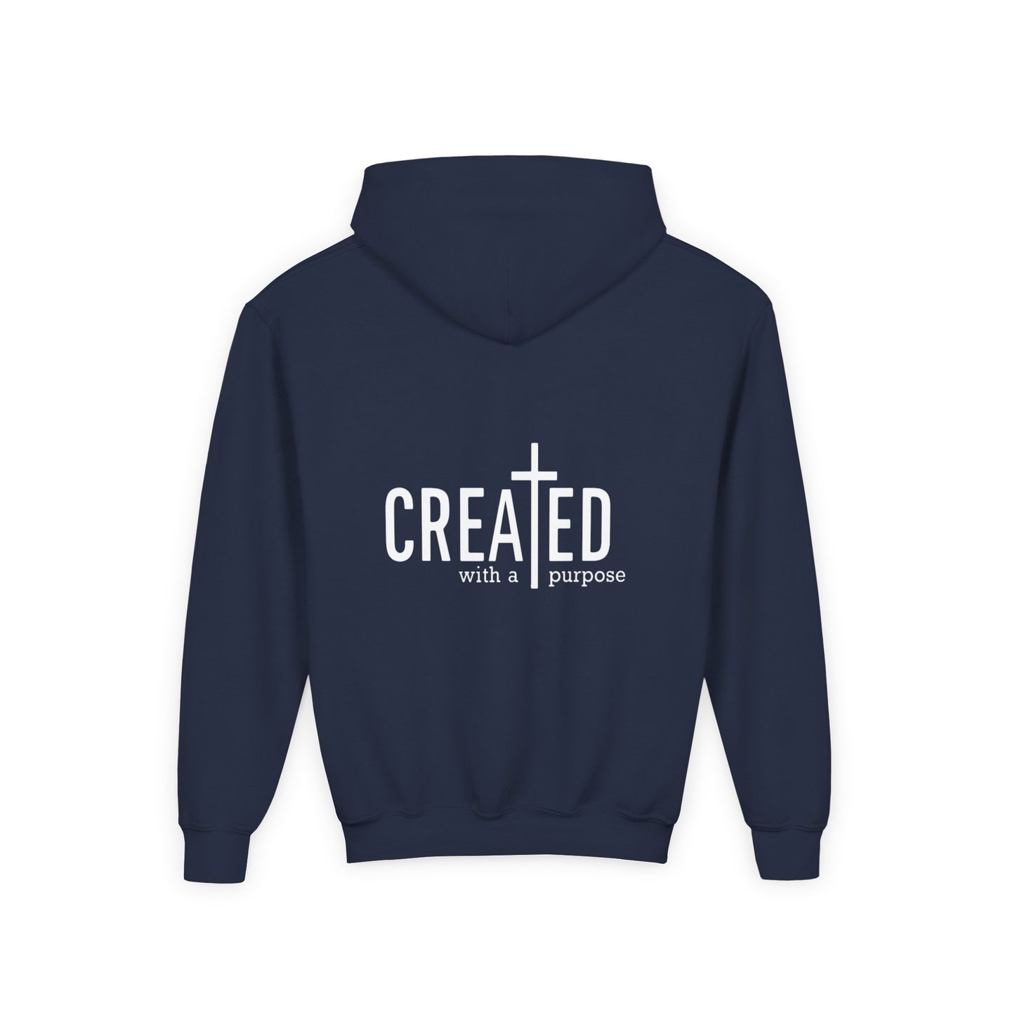 Youth Hooded Sweatshirt - Inspired by Waves, Created with a Purpose, Great for Everyday Wear, Gifts for Teens, Casual and [...]
