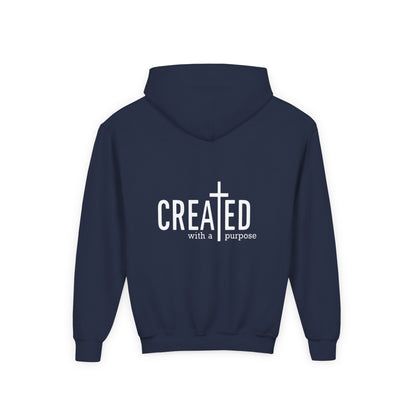 Youth Hooded Sweatshirt - Inspired by Waves, Created with a Purpose, Great for Everyday Wear, Gifts for Teens, Casual and [...]