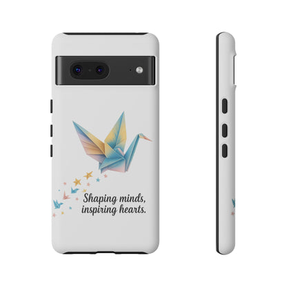 Phone Case: Inspirational Origami Crane Design, Unique Cell Cover, Motivational Gift, Custom Phone Protector, Perfect for Students & [...]